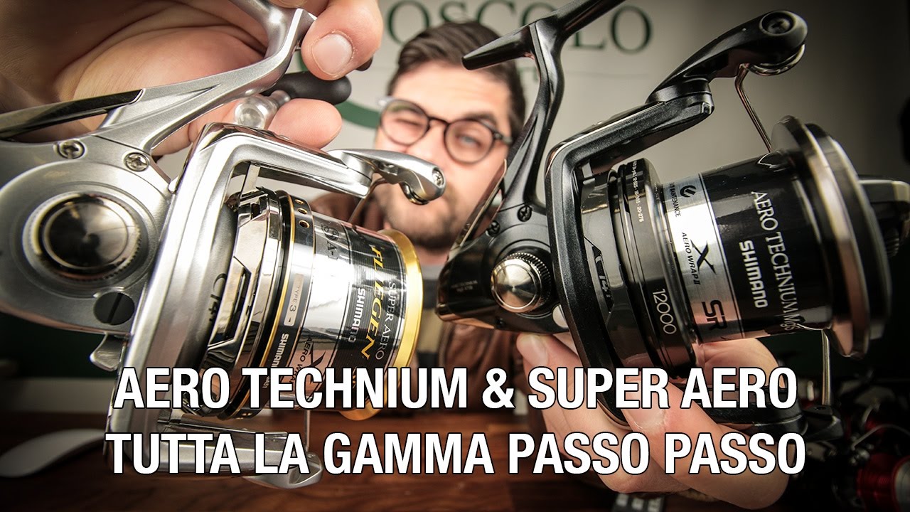 😍 Shimano Aero Technium e Super Aero: tutta la gamma passo per passo