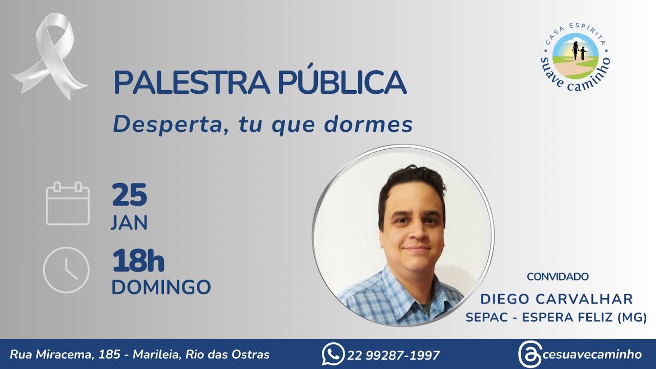 25 01 2026    Diego Carvalhar    Desperta, Tu que dormes