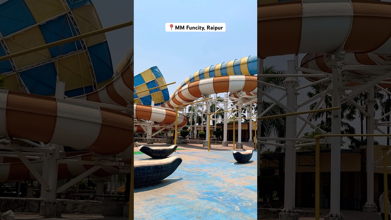 Waterpark - MM Funcity, Raipur Chhattisgarh #waterpark #waterslide #funcity #raipur #enjoy #viral