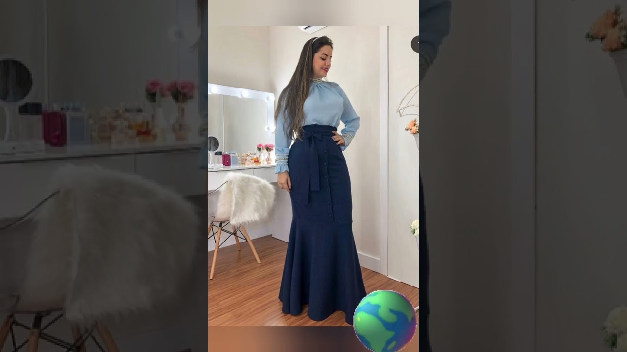 tendance :jupe avec ceinture🌷 model chic🌷 pour femmes mode 2021/2022👌💯