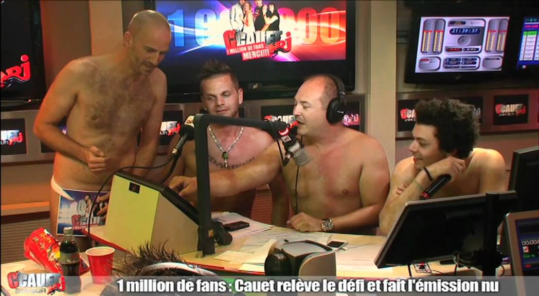 1 million de fans - Cauet fait l'émission nu - C'Cauet sur NRJ