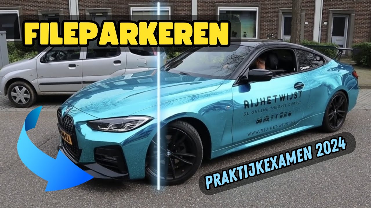 Fileparkeren | CBR praktijkexamen 2024!!