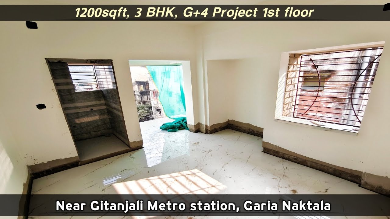 3 BHK flat for sale near Gitanjali Metro station 
