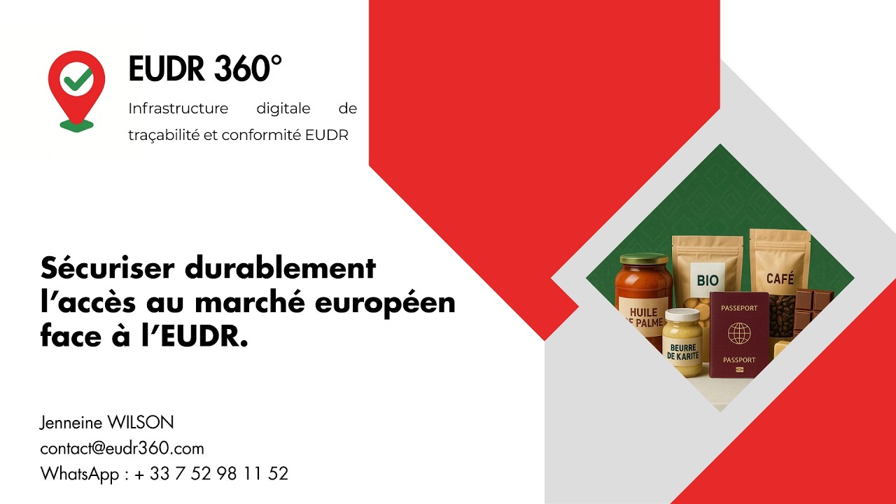 EUDR : traçabilité et conformité pour accéder au marché européen – Conférence Cote d'Ivoire