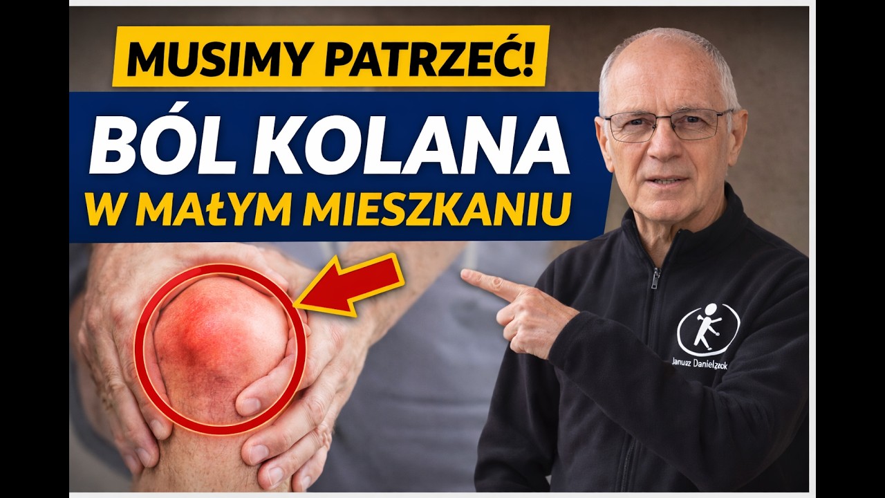 Boli kolano i masz mało miejsca? Oto co możesz zrobić