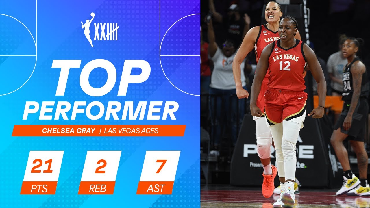 Chelsea Gray's Clutch Buckets Push The Aces Past The Storm In OT (June 27, 2021)