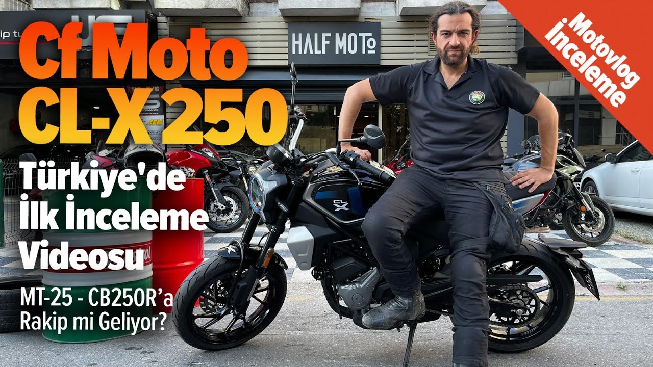 Cf Moto CL-X 250 Motovlog İnceleme | Türkiye'de İlk İnceleme Videosu