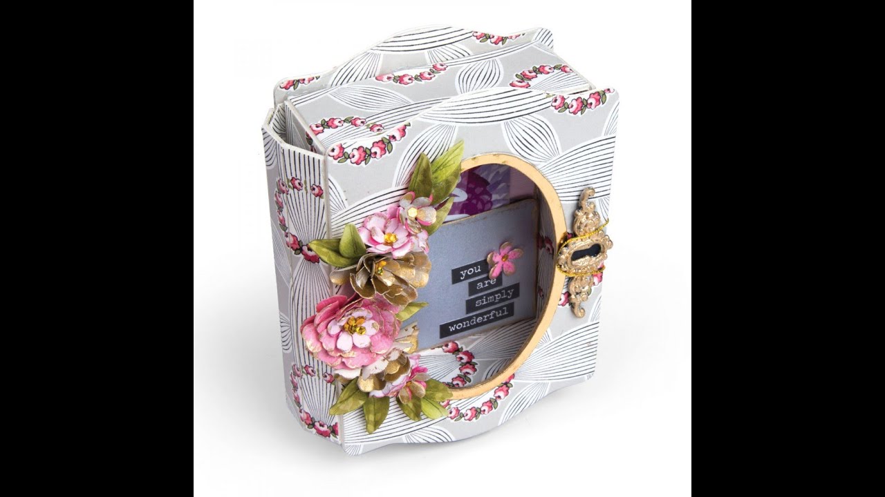 How to Assemble the Sizzix Trinket Box