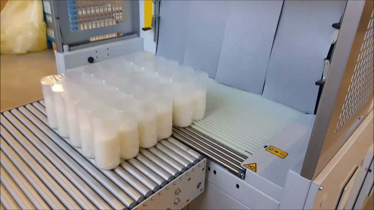 Foliowanie wkładów zniczy - BP802AR 230R SMIPACK