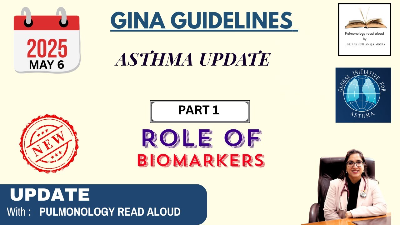 🫁 GINA 2025 Asthma Guidelines – What’s New & Biomarkers Explained | Pulmonology Read Aloud