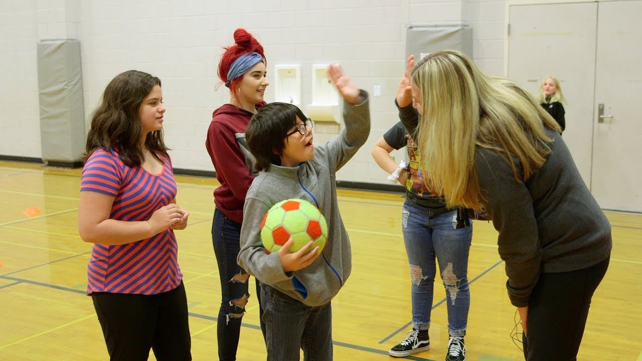 Inclusive PE class teaches kindness, builds friendships