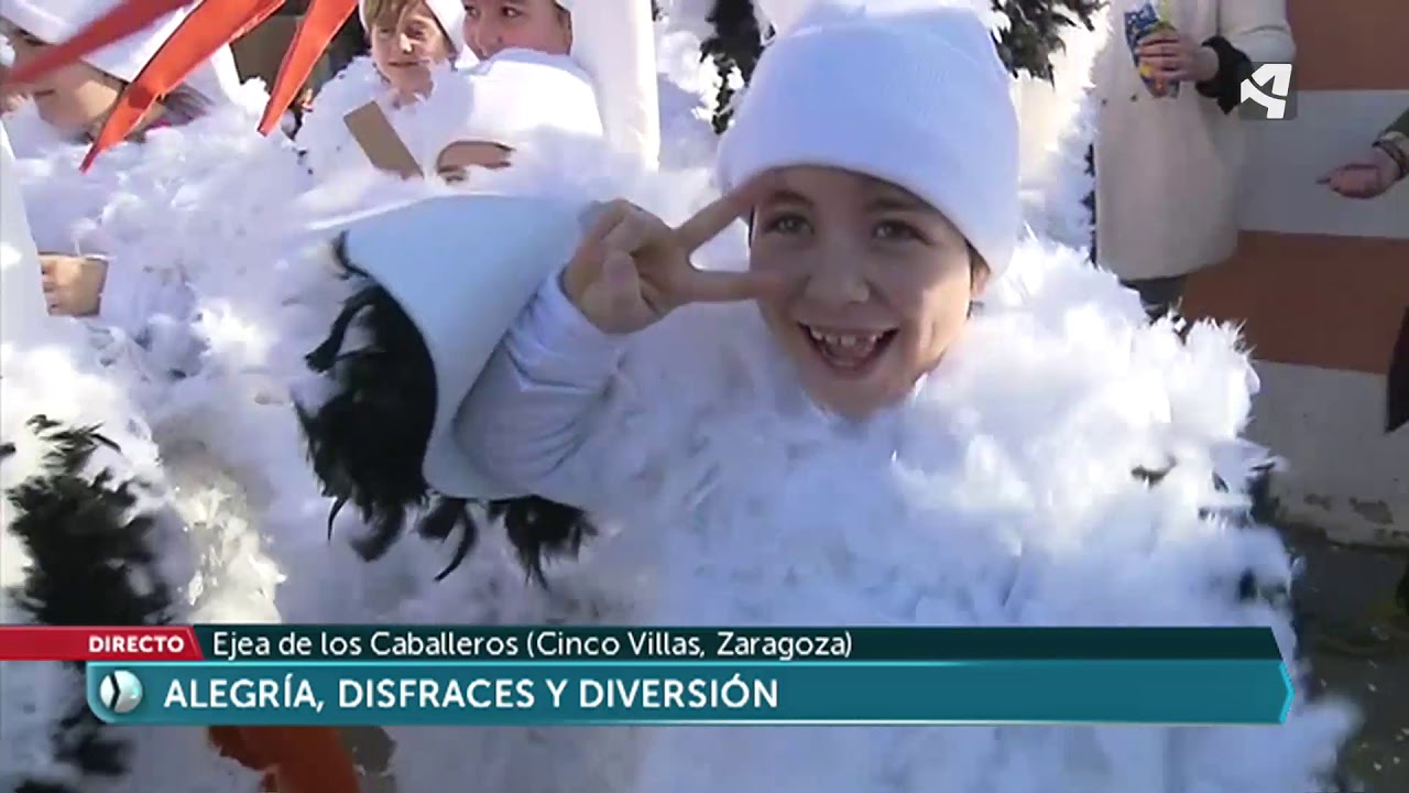 Ejea de los Caballeros celebra su carnaval con un concurso de disfraces