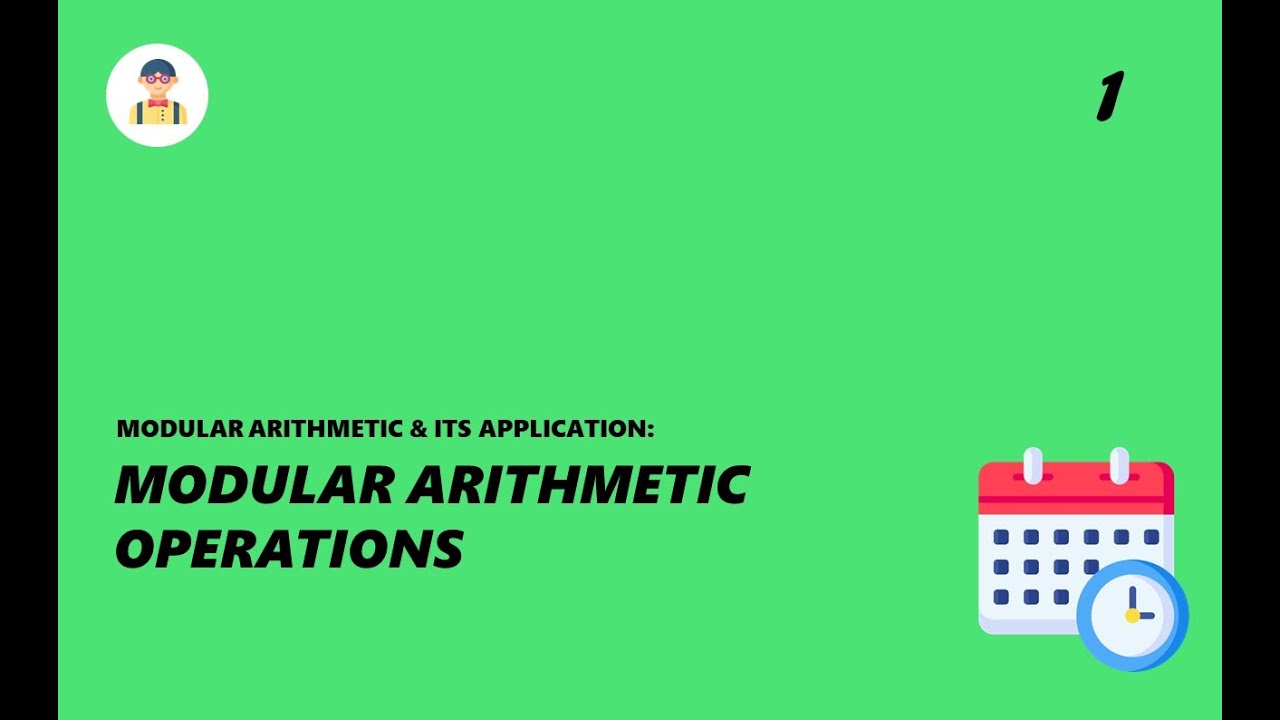 Modular Arithmetic Operations