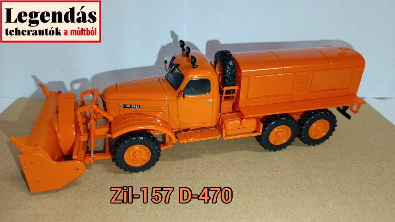 Deagostini - Legendás Teherautók a múltból (49.szám) - Zil-157 D-470