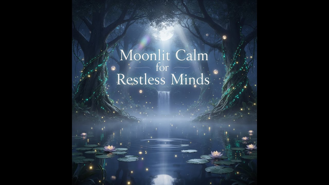 Moonlit Calm for Restless Minds 💖| Relaxing Sleep Music