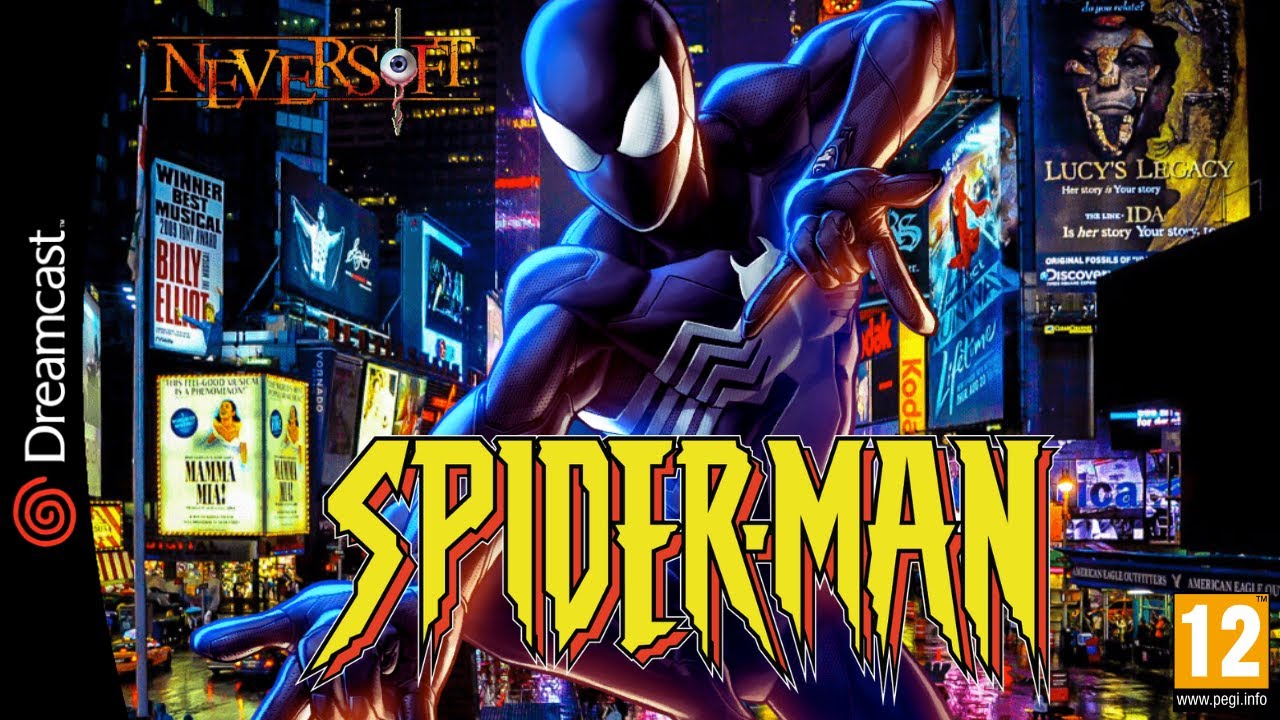 SPIDER-MAN HD - Symbiote Suit / DreamCast - Full Game
