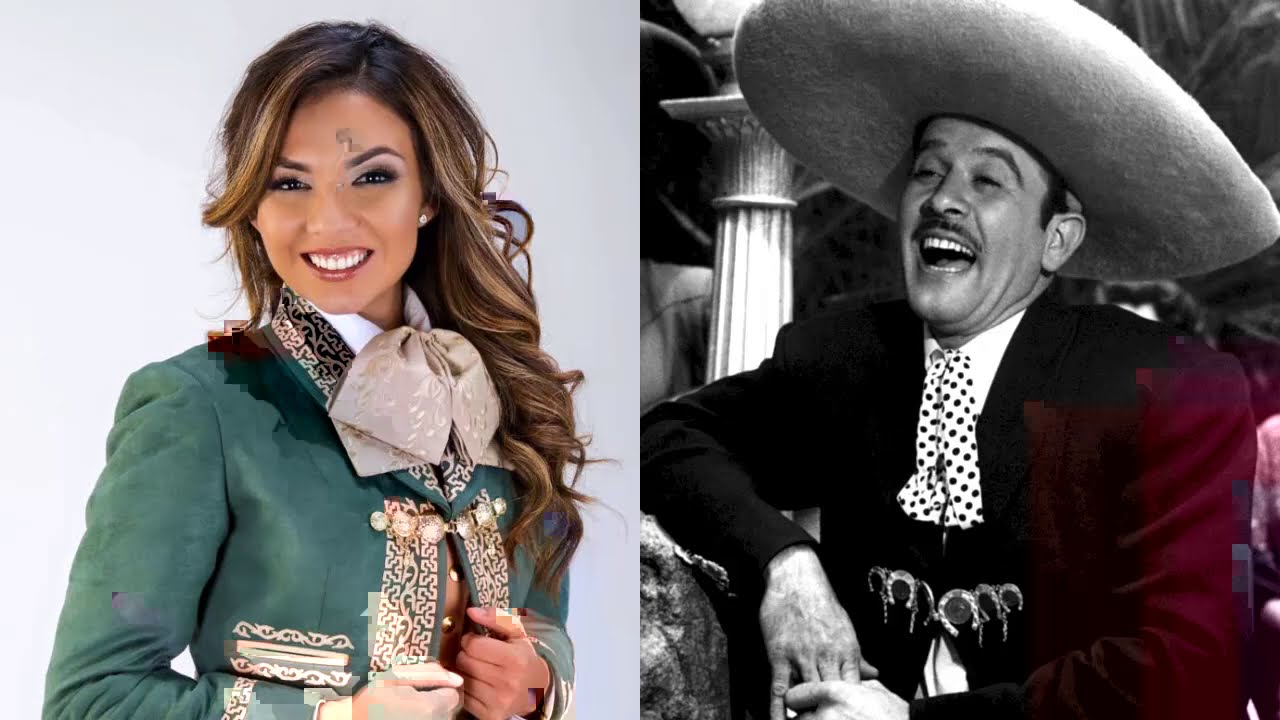 ASI VIVE LA NIETA DE PEDRO INFANTE  CANTA COMO SU ABUELO