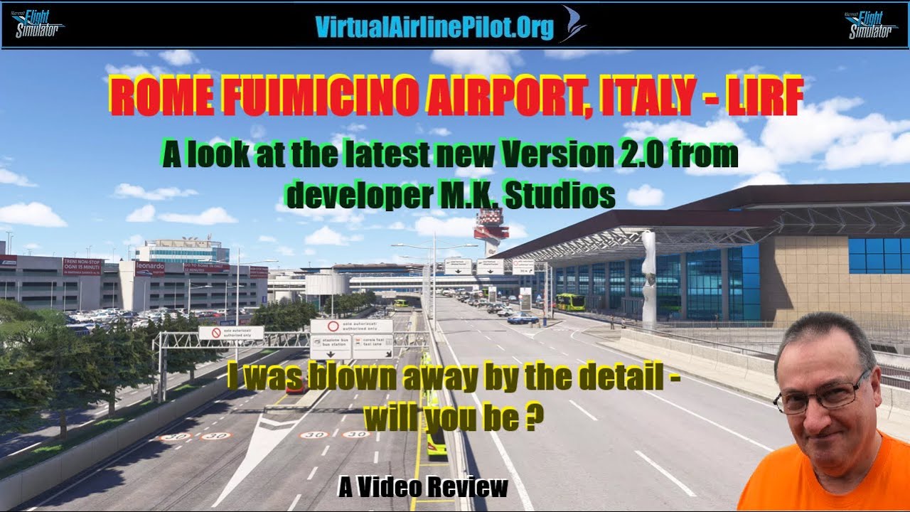 [MSFS2024] АЭРОПОРТ ФЬЮМИЧИНО, РИМ, ИТАЛИЯ, V2.0 от M.K. STUDIOS | Я БЫЛ ПОТРЯСЕН - А ВЫ?