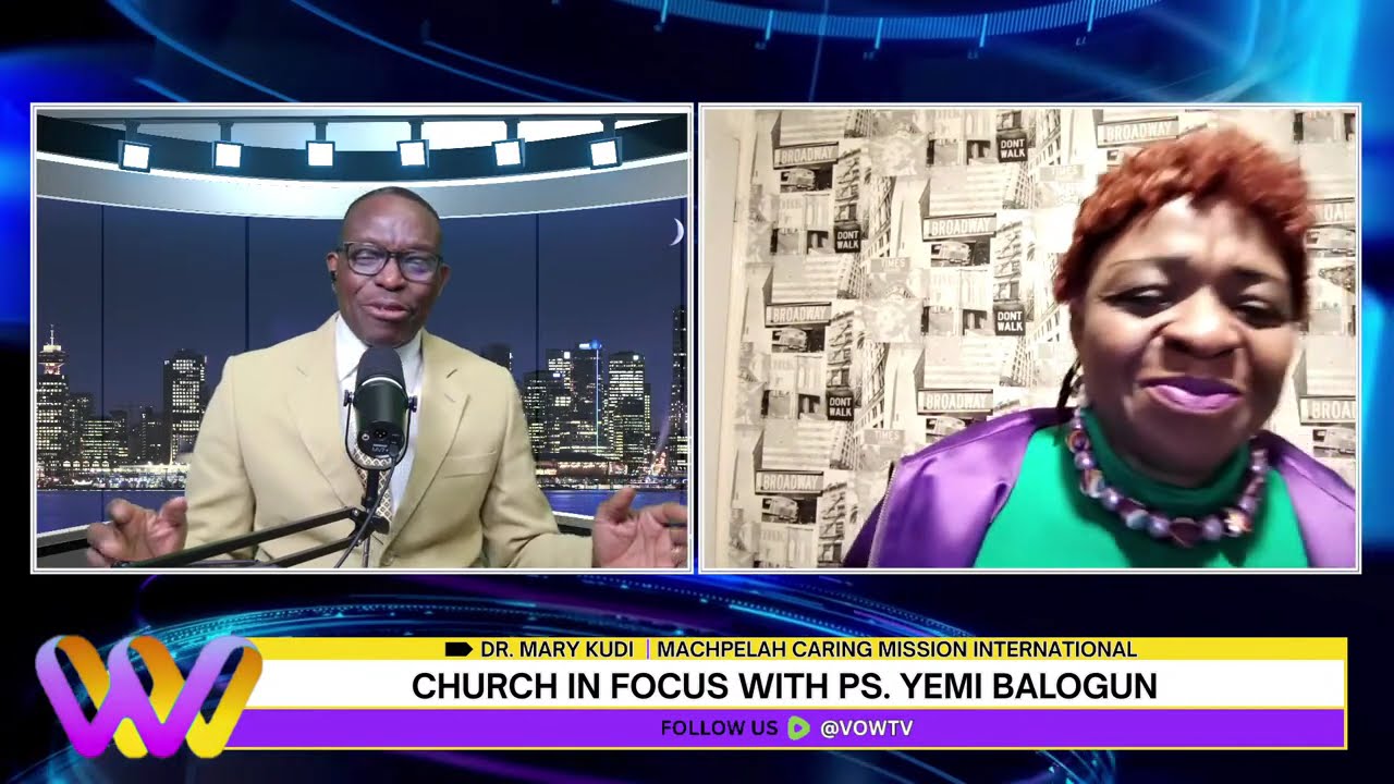 CHURCH IN FOCUS WITH DR. MARY KUDI, MR SAMUEL EHIZOGIE ODIGIE AND SIS HOLY ZABIYA JUMMAI