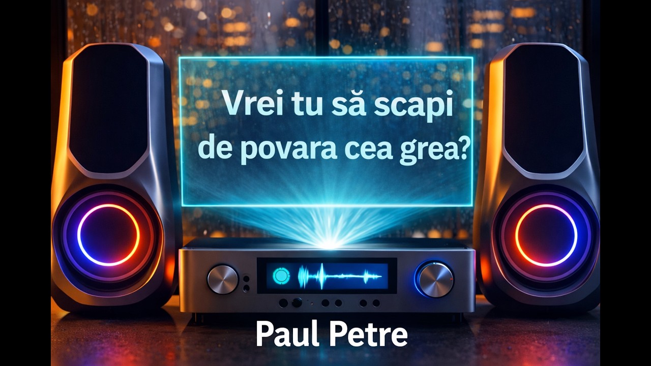 Vrei tu să scapi de povara cea grea | Imnuri vechi | Cântări creștine | Paul Petre