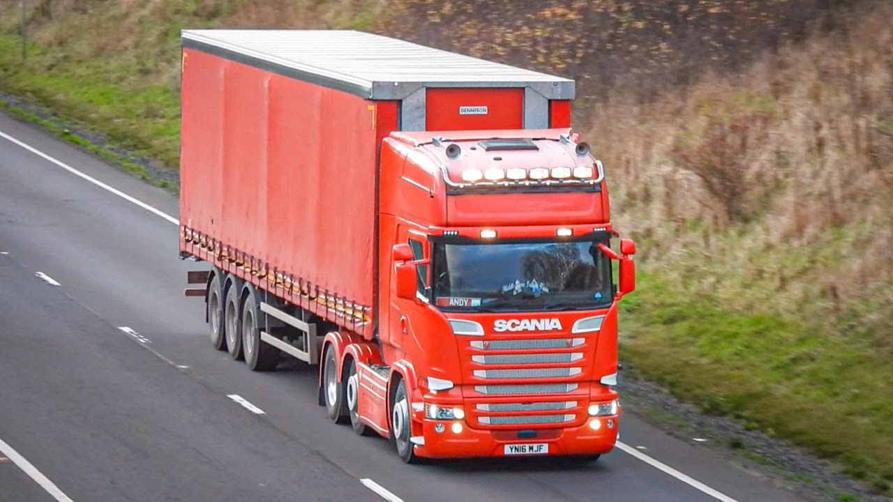 Truck Spotting on the A1 Scotland | #69