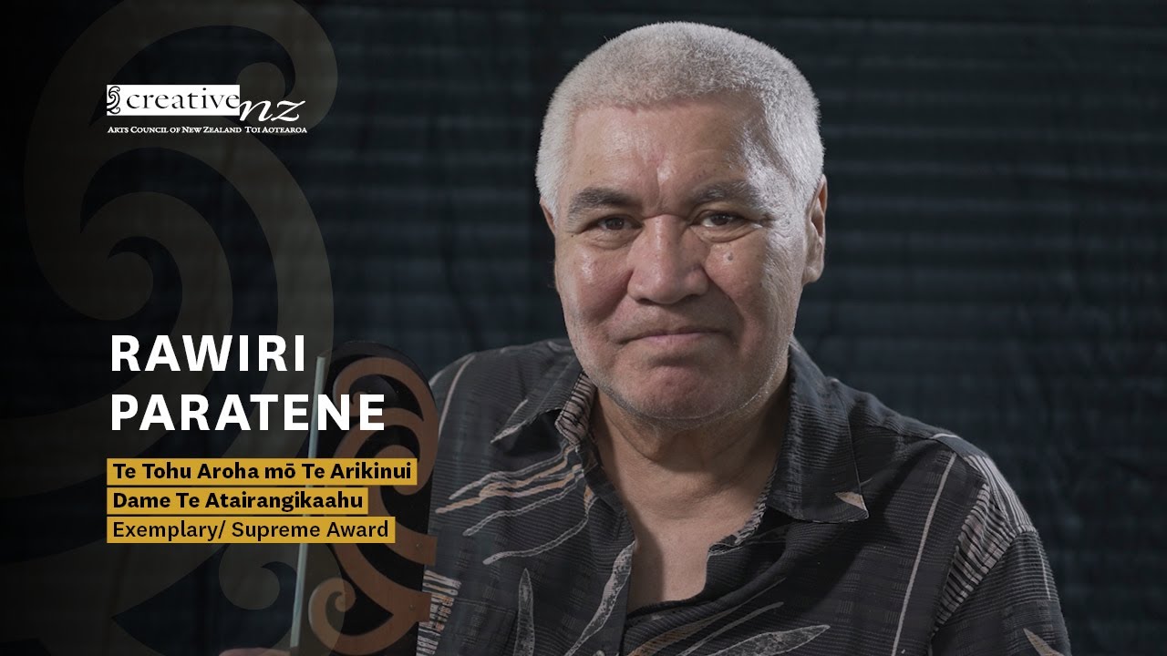 Rawiri Paratene - Te Waka Toi Awards 2021