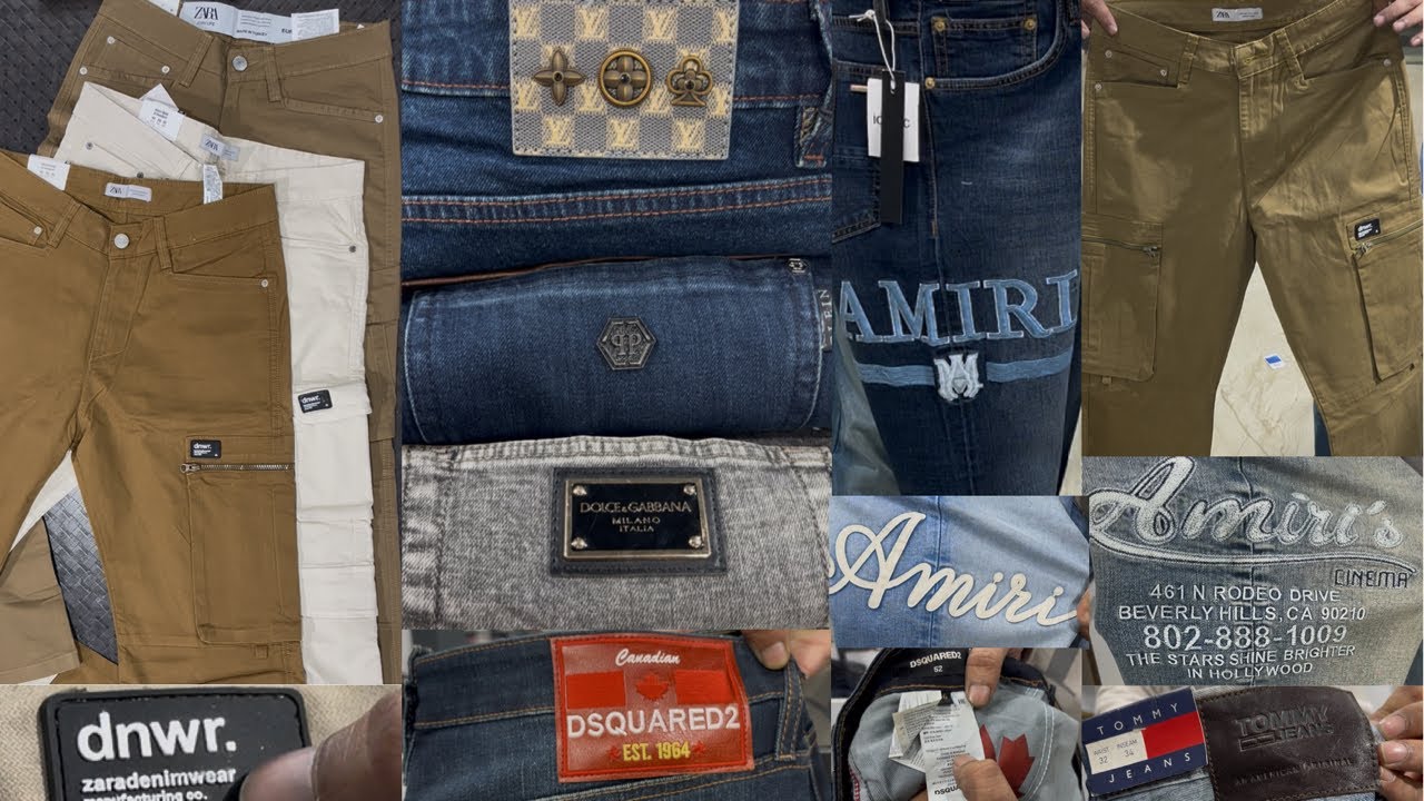 Surplus Branded Store Articles | Export Quality & Imported Jeans | Straight Fit Cargo Pant New Stock