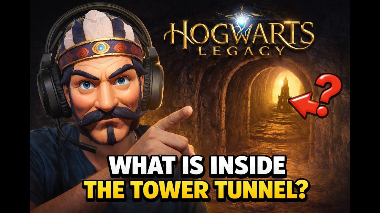 What is Inside the Tunnel Tower in #hogwartslegacy EP23🔥 #ravanislive