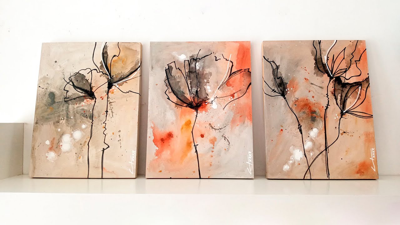 Pintura Abstracta para Crear un Cuadro Botánico | Clase Gratuita