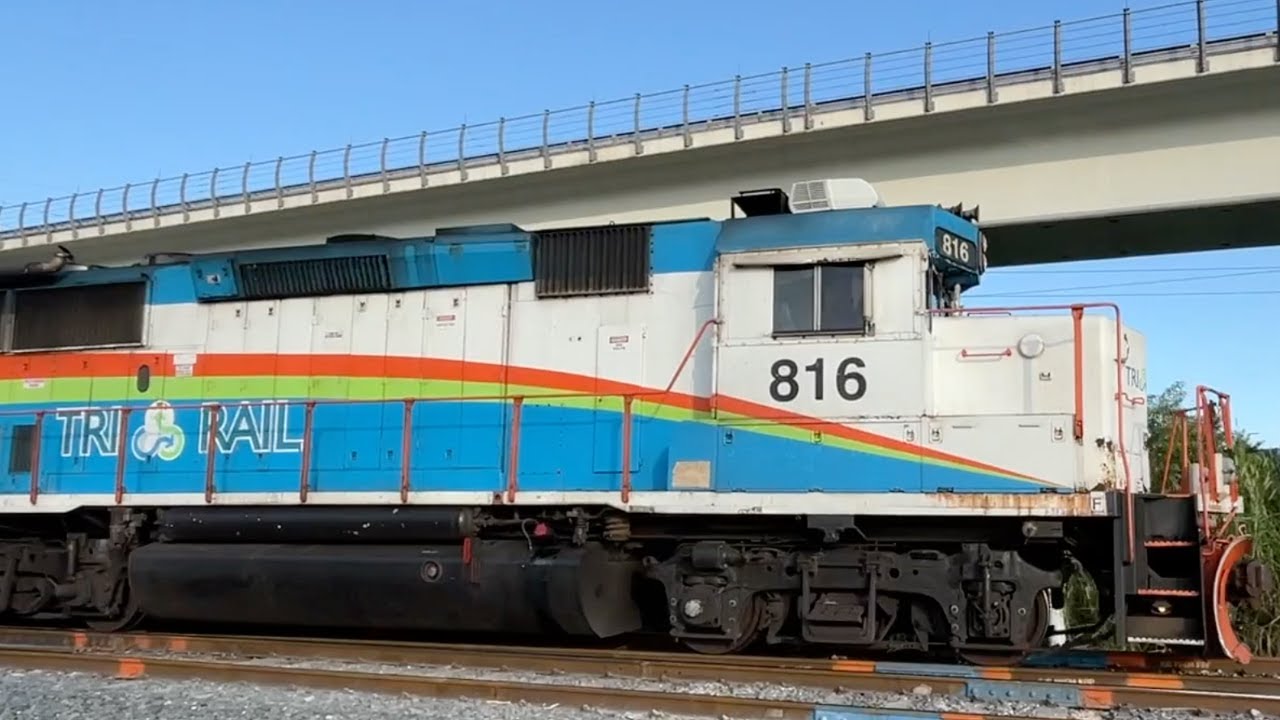 A huge Tri-Rail cake with a CSX cherry on top.