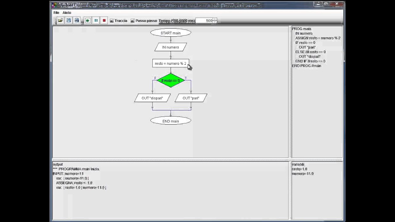 Condizioni e If - Programmazione a blocchi con Algobuild