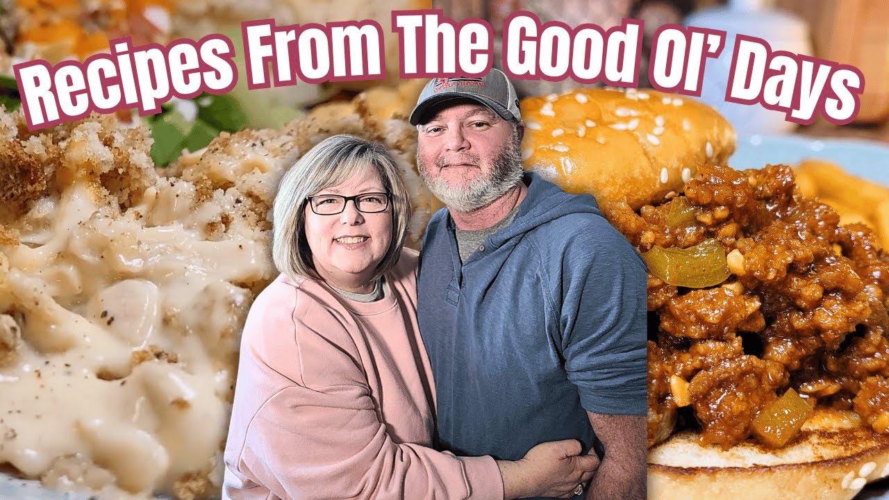 4 Recipes From the Good Ol’ Days: Behind The Scenes Cook With Me + An Aldi Haul!