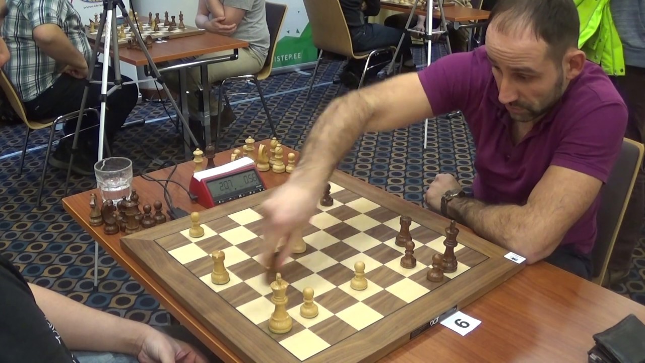 GM Alexander Fier - Robert Dubrovin, French defense, Blitz chess