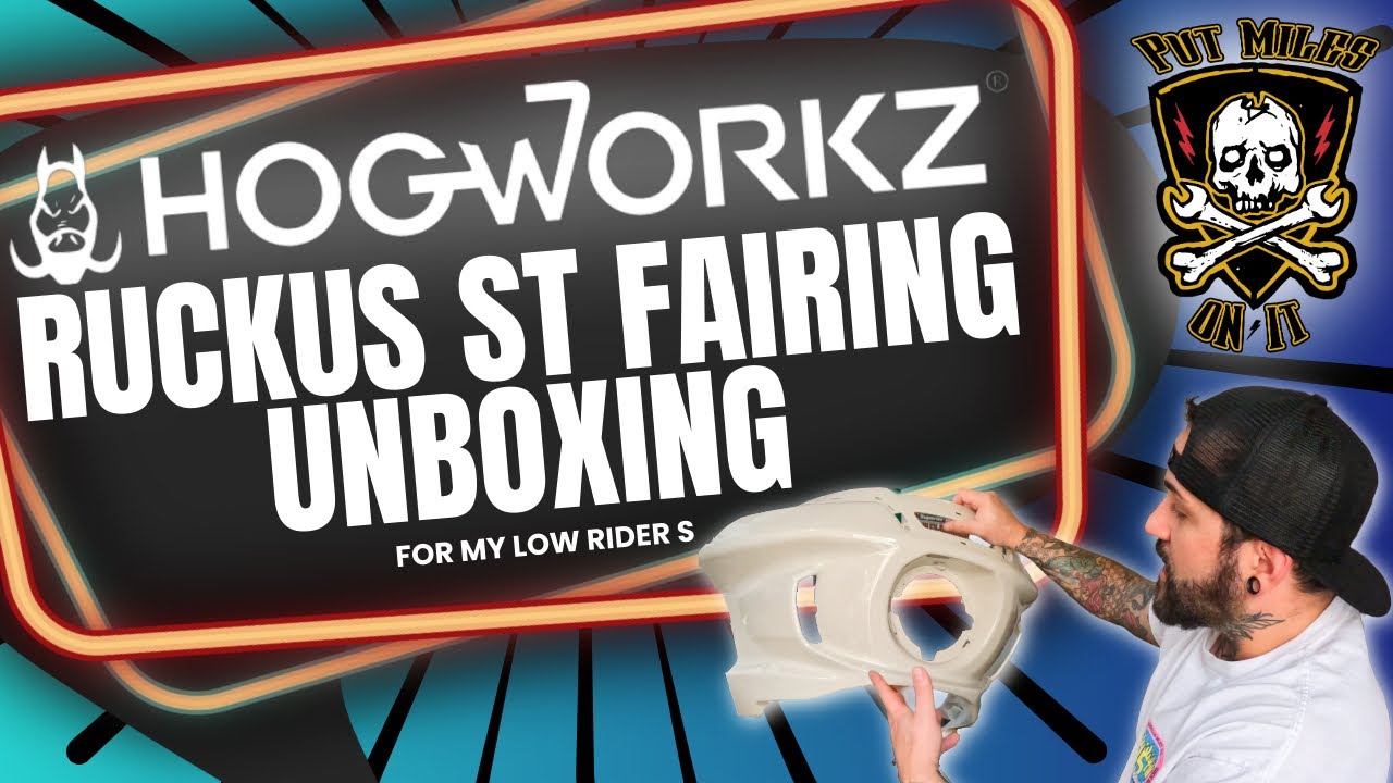 Первый взгляд на обтекатель HOGWORKZ Ruckus ST!