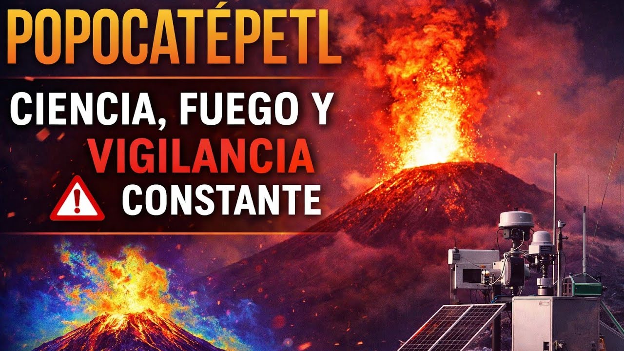 Popocatépetl: Ciencia, Fuego y Vigilancia Constante 🌋