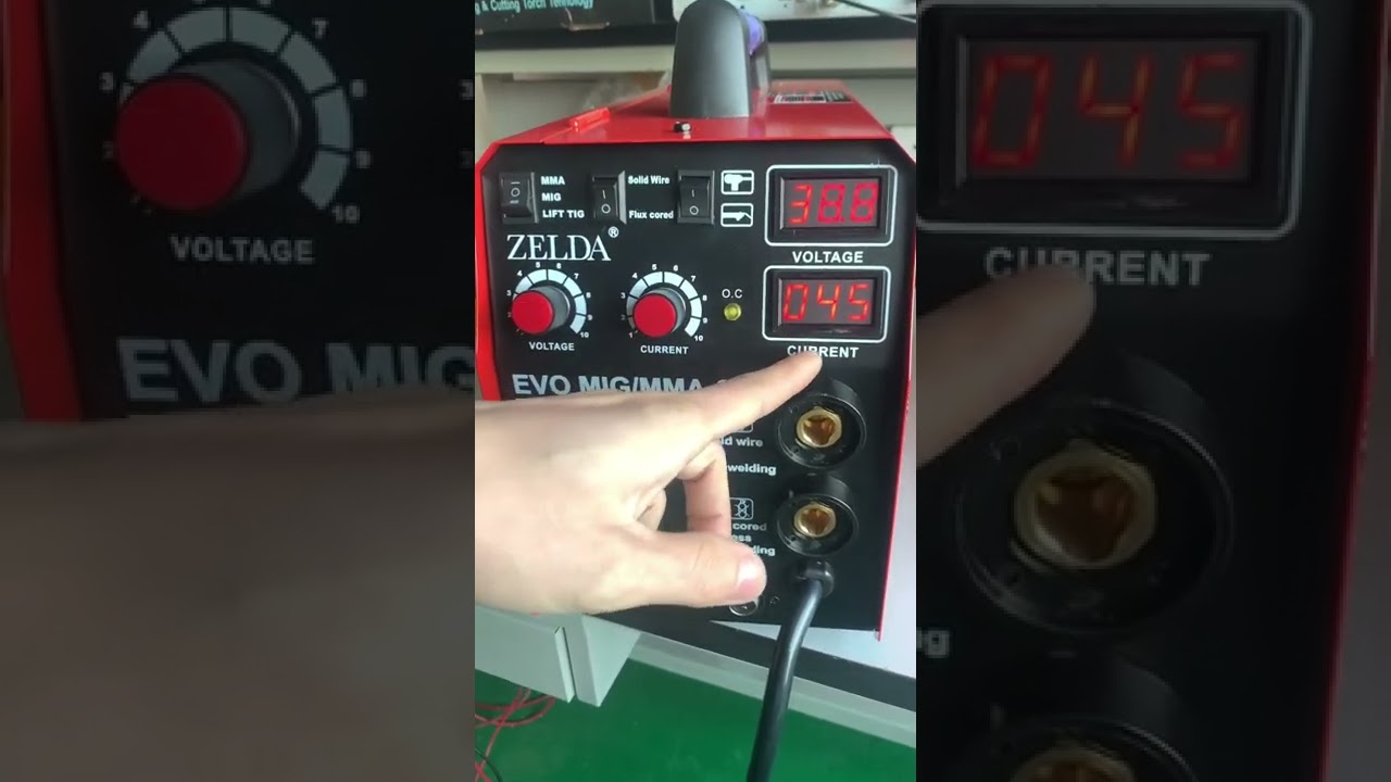 3 in 1 MIG/MMA/LIFT-TIG 250AMP welding machine with spool gun function.