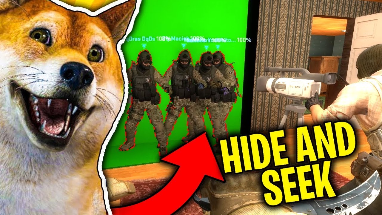 HIDE AND SEEK w WIELKIM DOMU z EKIPĄ !