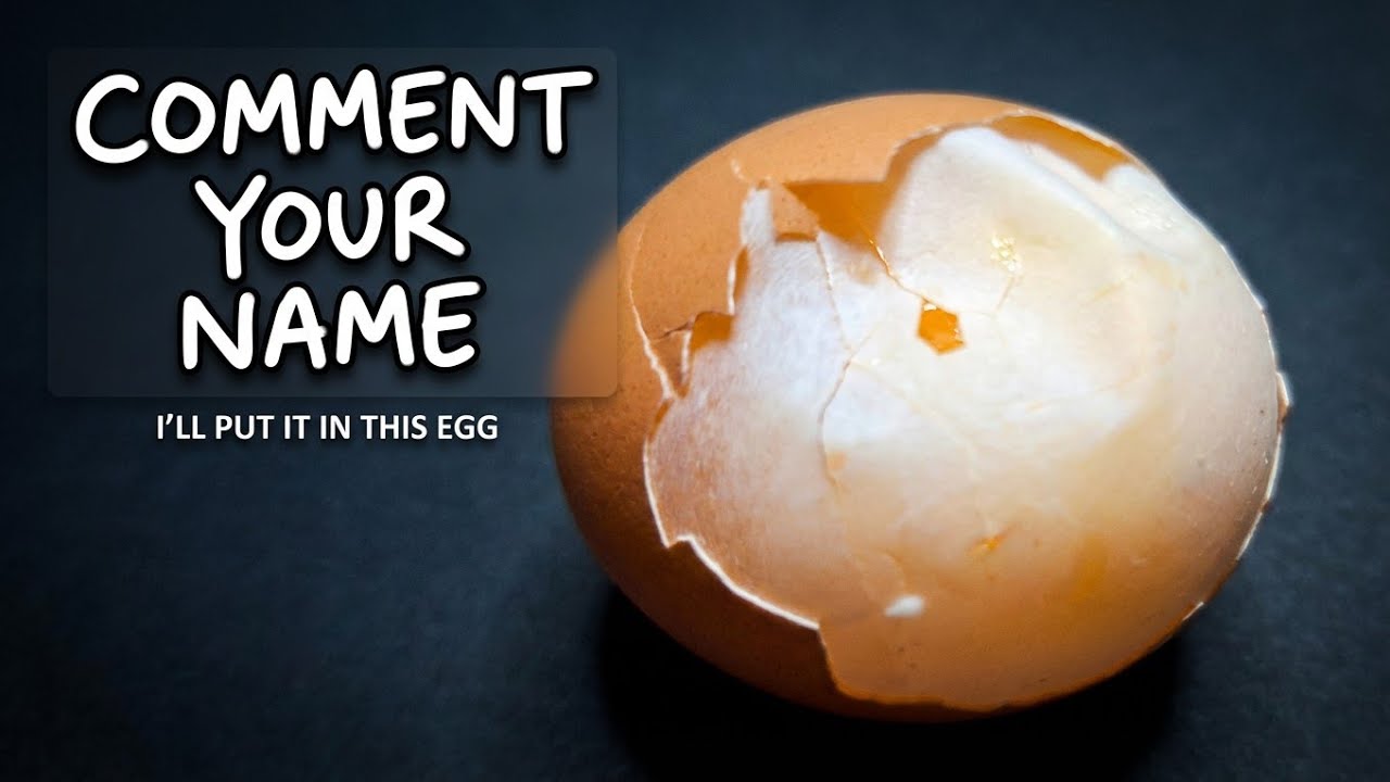 ODDLY SATISFYING ASMR WITH RAW EGGS