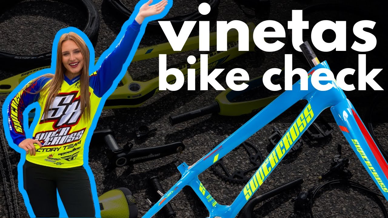 Vineta Petersone's Bike Check | HER NEW VISION F1!