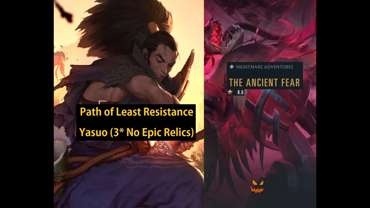 Yasuo vs Fiddlesticks - (3 star, no epic relics) - The Ancient Fear (6.5)