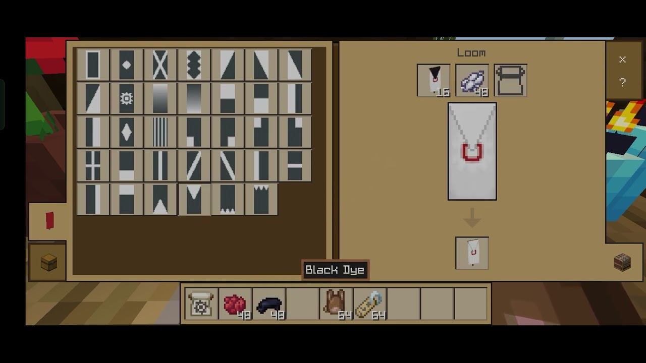 How to make a RABBIT banner in MINECRAFT