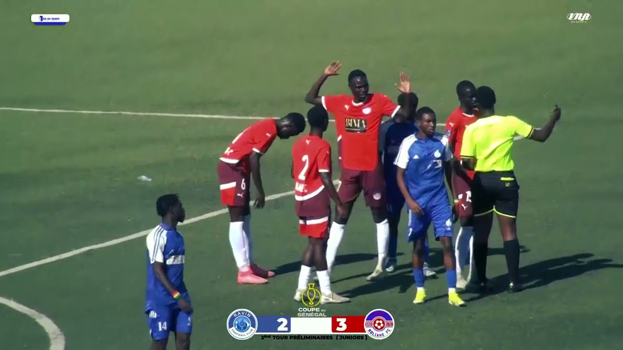 RAVIN FC VS NOLLIANE COUPE DU SENEGAL JUNIORS 2EME TOUR PRELIMINAIRE #football #sénégal #footlocal