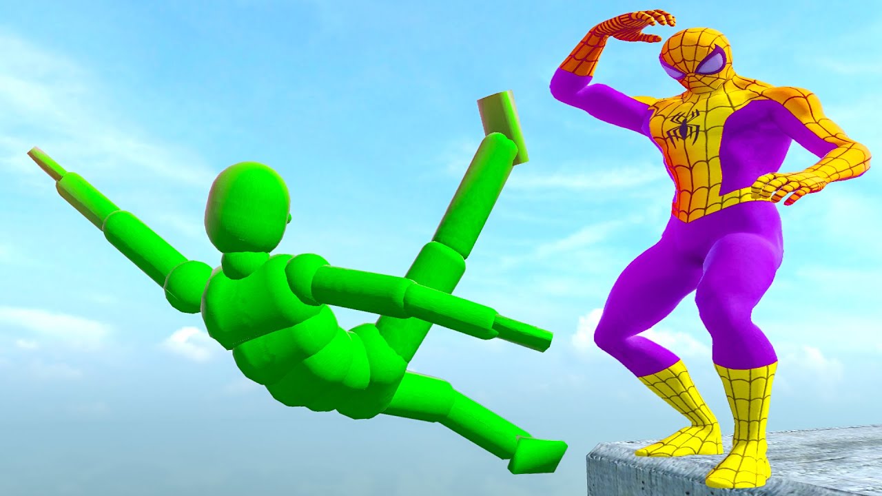 spiderman ragdolls compilation #201