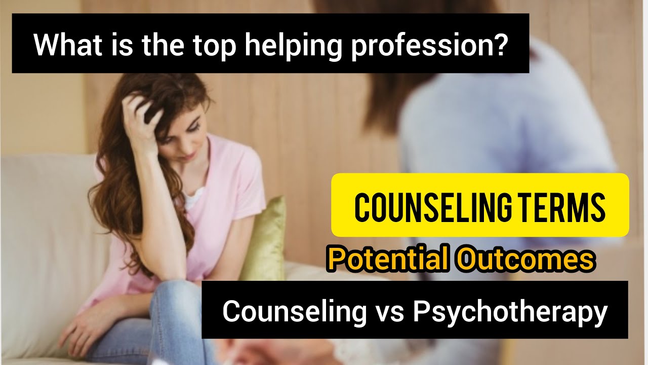 Counseling and Psychotherapy Definition, Aims,Goals,Outcomes,Terms