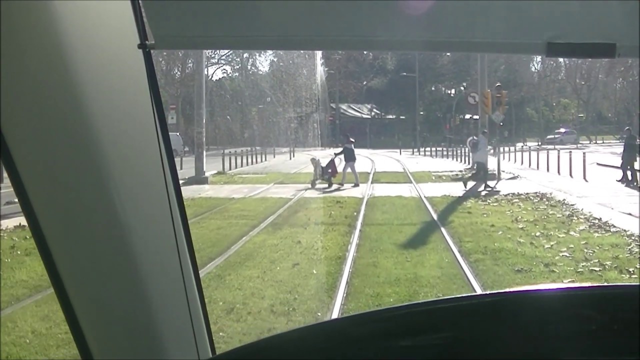 [Train Driver's Viewing]Barcelona Tram T4【Estació de Sant Adrià→Ciutadella | Vila Olímpica】1/1