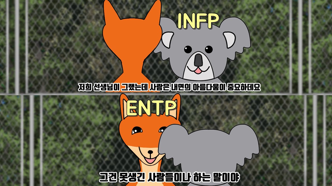 「MBTI 궁합」 ENTP x INFP편