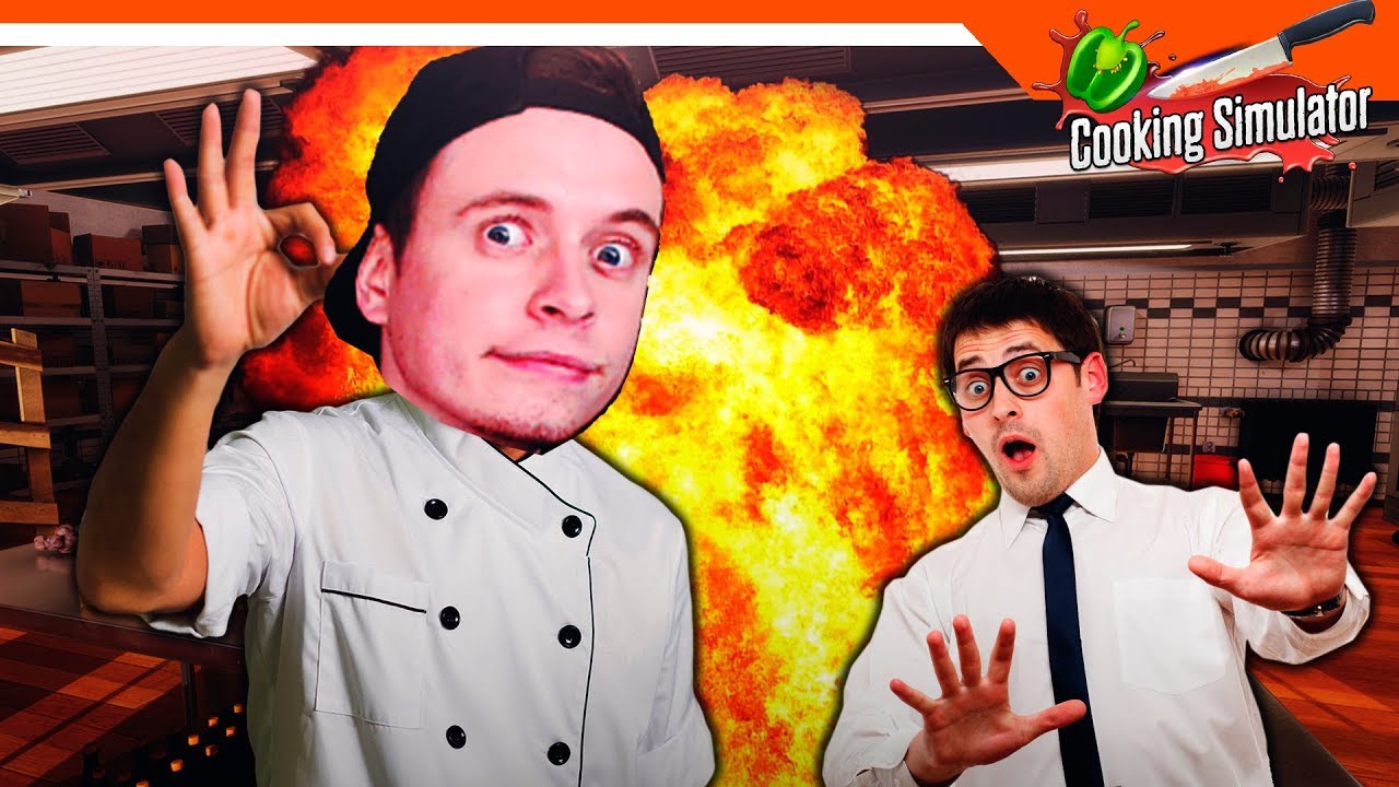 🍴💥 ВЗОРВАЛ КУХНЮ И КРИТИК УДИВИЛСЯ  😲🥄 - Cooking Simulator Прохождение