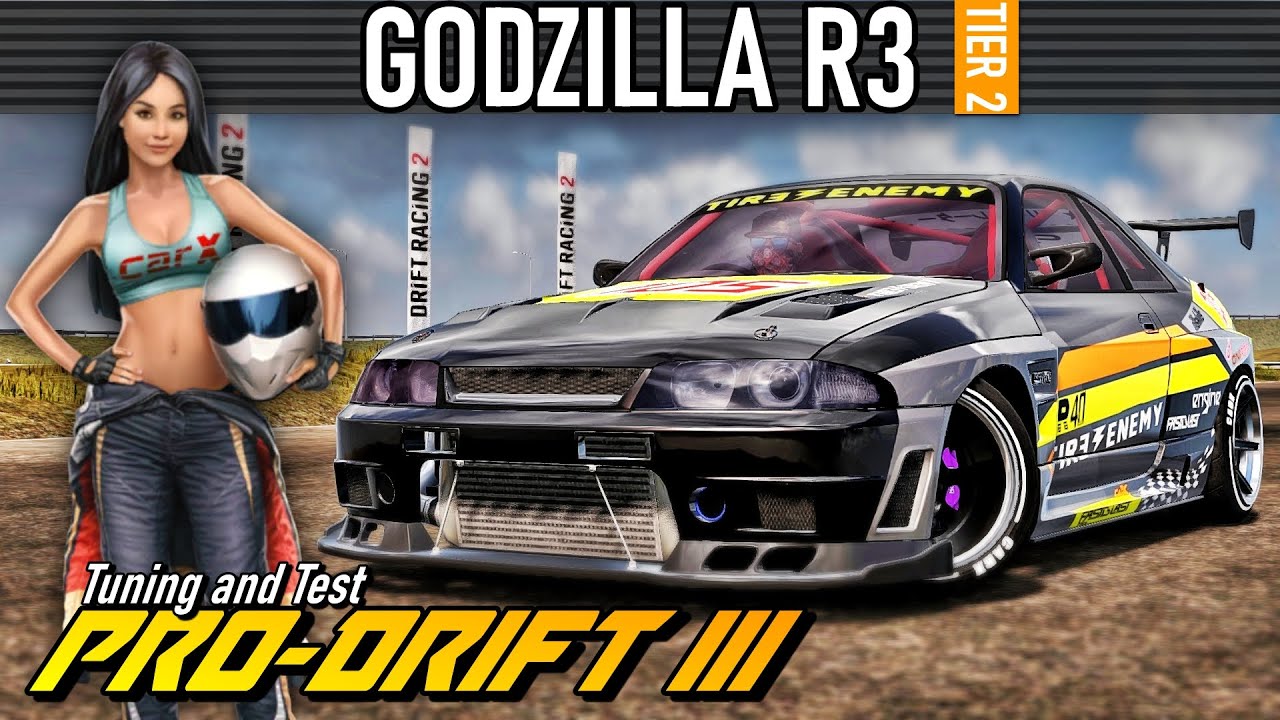 CarX Drift Racing 2 - GODZILLA R3 - PRO DRIFT III Tuning and Test