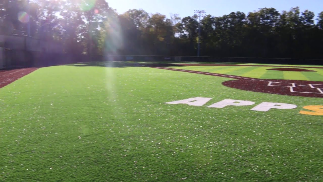Time-Lapse of App State Putting in New Baseball Turf