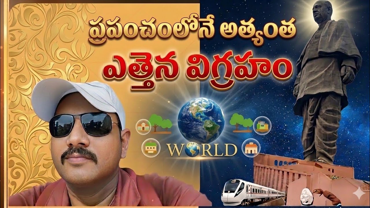 Statue of Unity Budget Trip 2026 | Full Guide from Rajahmundry to Gujarat!